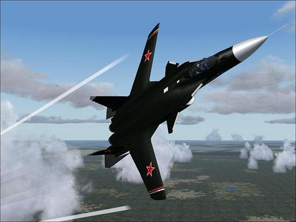 ruské bojové letouny