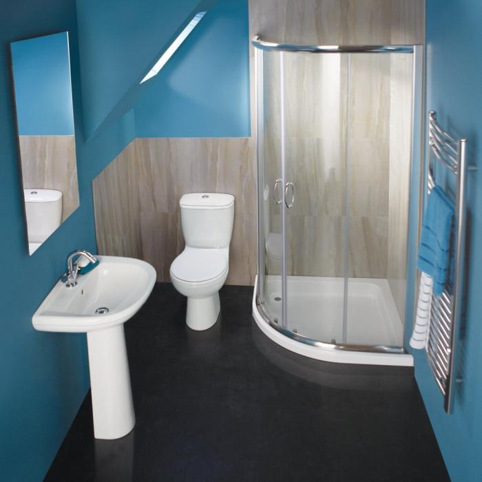 design koupelny kombinované koupelny