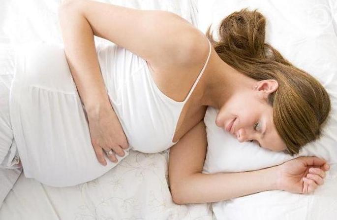 Pozować do spania w czasie ciąży
