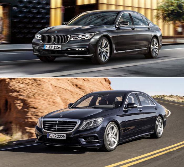 сравнение на Mercedes и BMW