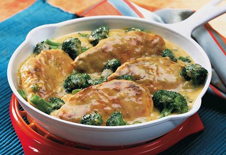 filetto di pollo con broccoli