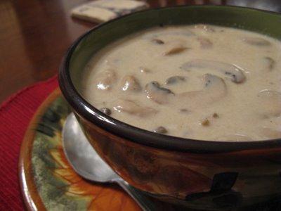 juha od gljiva s pireom od šampinjona