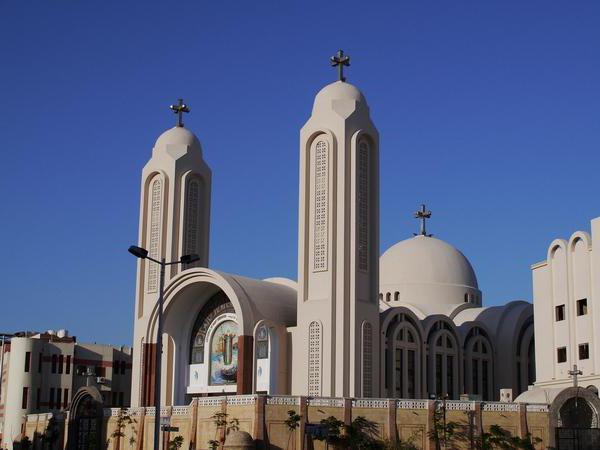 Koptska cerkev v Egiptu ustanoviteljica
