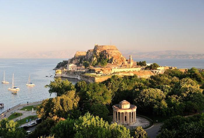 Atrakcje na wyspie Korfu