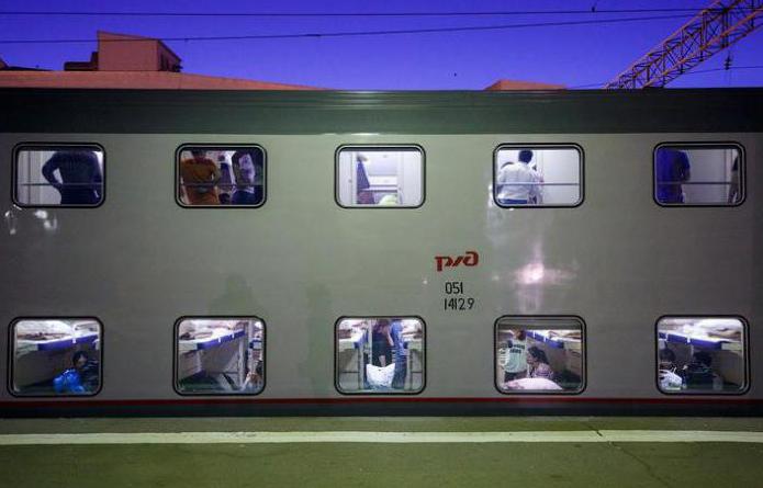 dvospratni vlak moskovski kazanski raspored