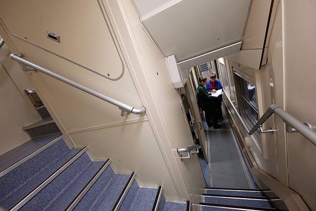 корпоративен влак московски казан на два етажа