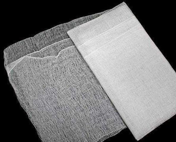 как да направите превръзка от памучна марля