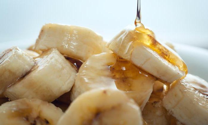 банана са рецептом за кашаљ мед