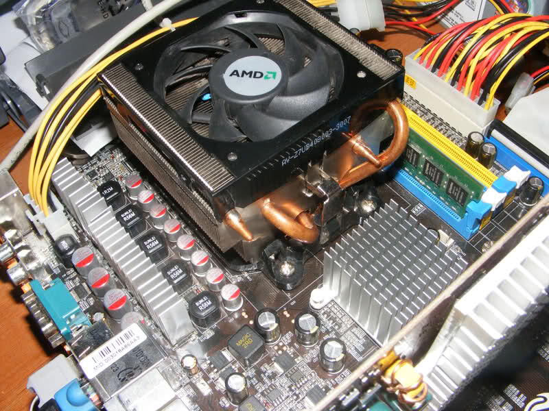 napaka ventilatorja CPU f1