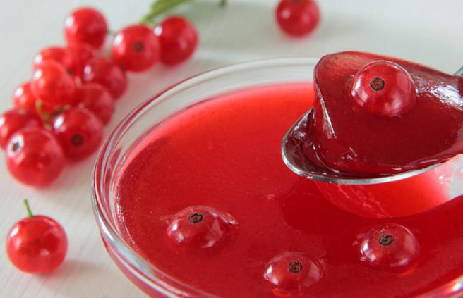 gelatina di mirtilli rossi