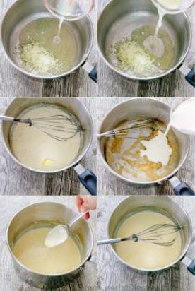 Бели лук и кремасти сос: рецепт са сликама корак по корак