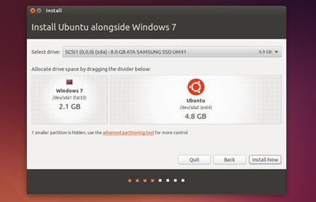 zainstaluj ubuntu z dysku flash