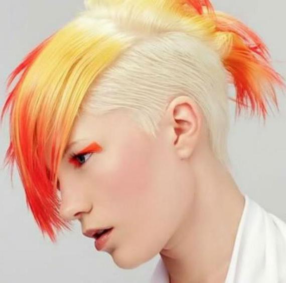 kreatywne farbowanie włosów