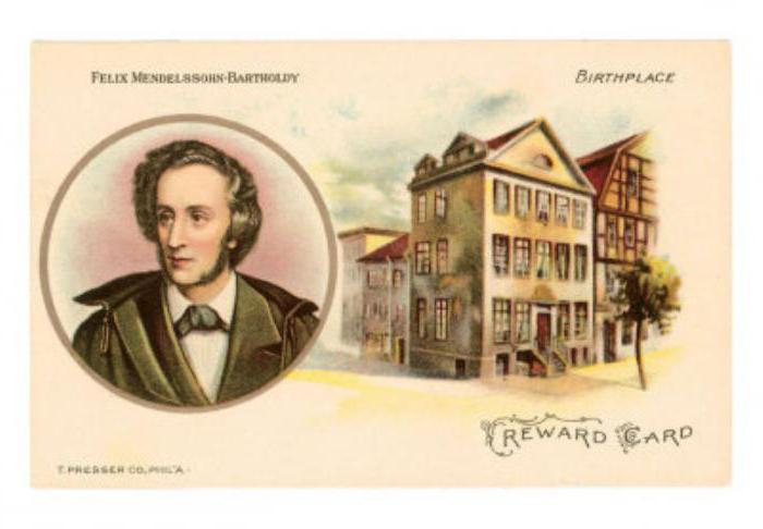 biografia di Mendelssohn