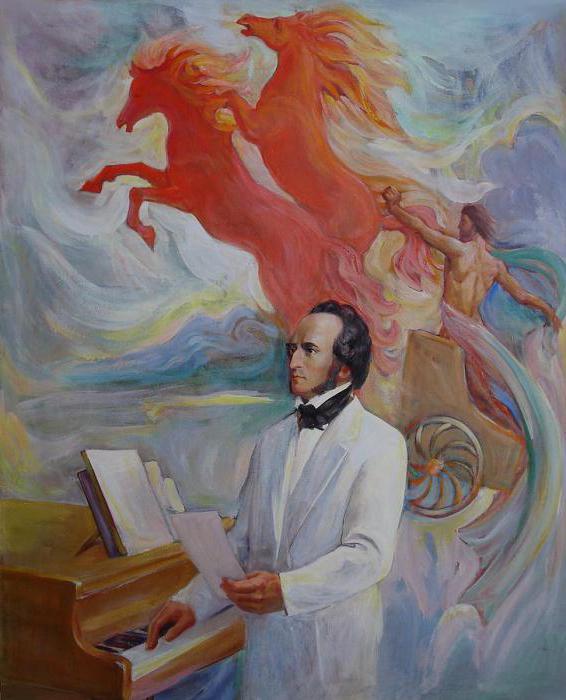 foto di Mendelssohn il compositore