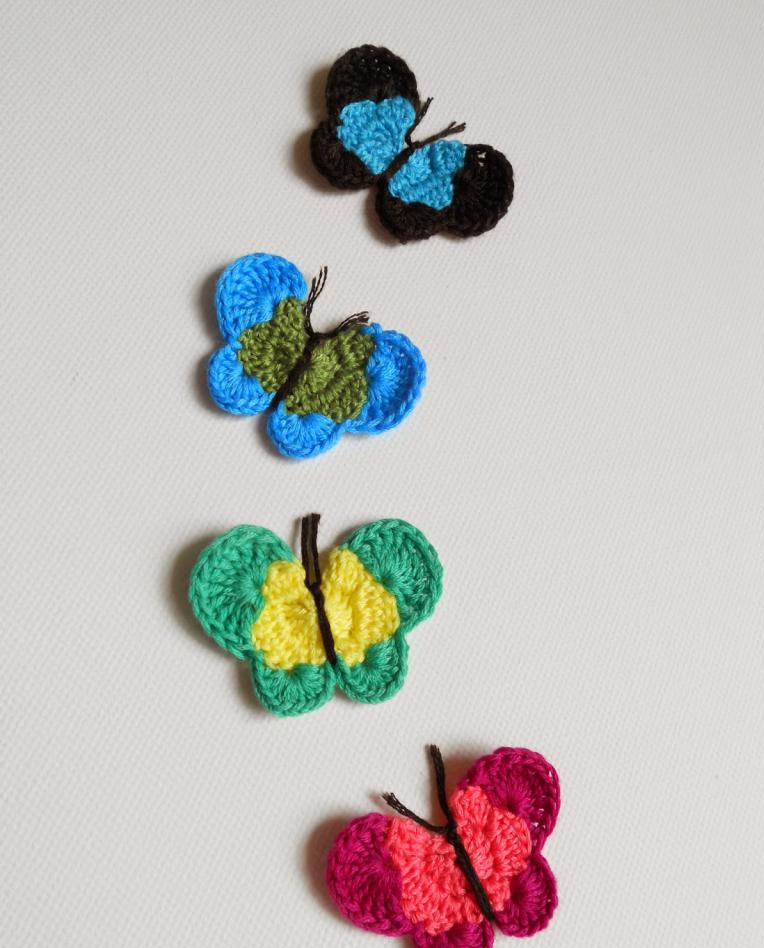 kvačkani mali metulj