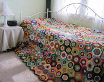 плетено одеяло