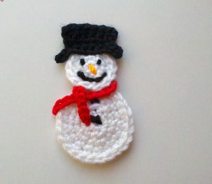 плетена снежен човек