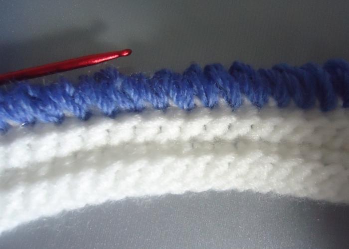 knitting rachi step 3