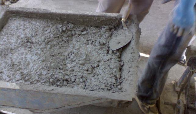 какво е теглото на бетона на куба