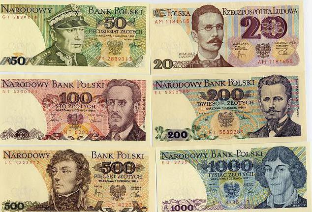 valuta in polonia