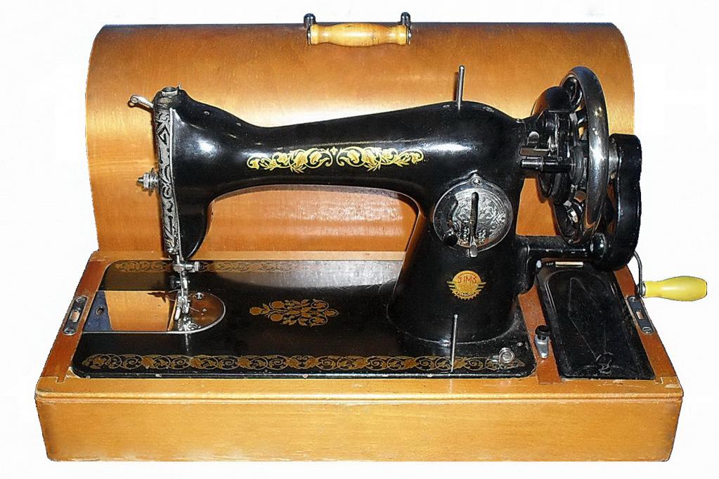 Impostazione di una macchina da cucire manuale