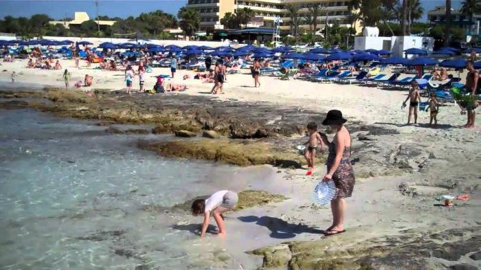 spiagge sabbiose degli hotel di Cipro