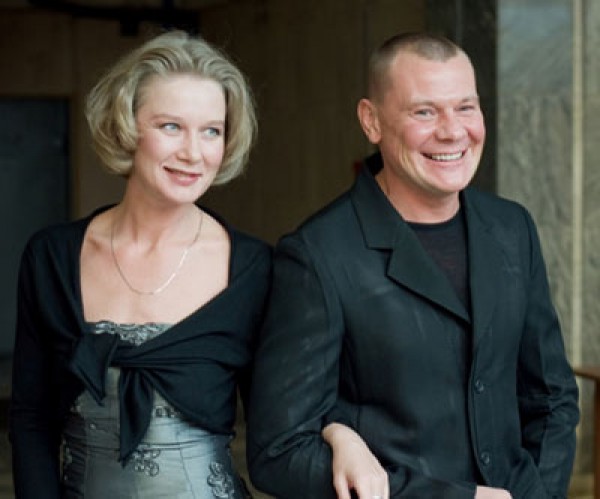 Aktorka Daria Mikhailova i Vladislav Galkin