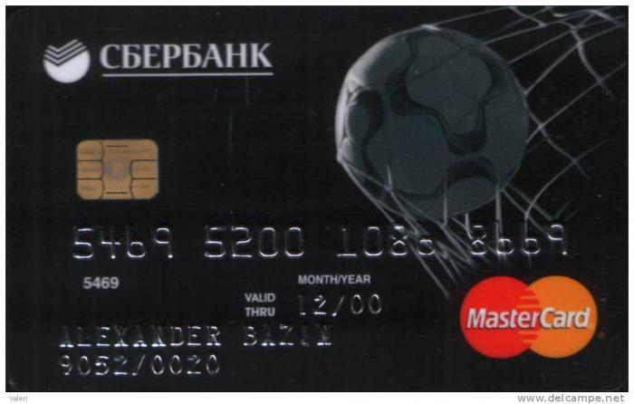Carte di debito Sberbank