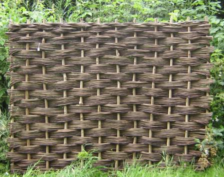 плетена ограда од плоча то урадите сами