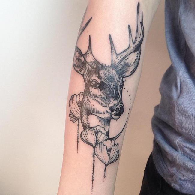 tetovaža jelena