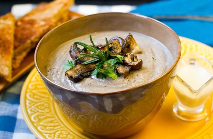 zupa puree z champignon