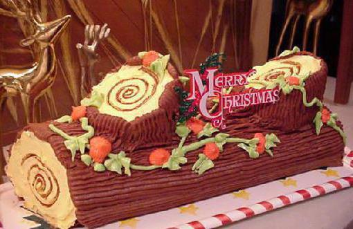 Božična torta fotografija
