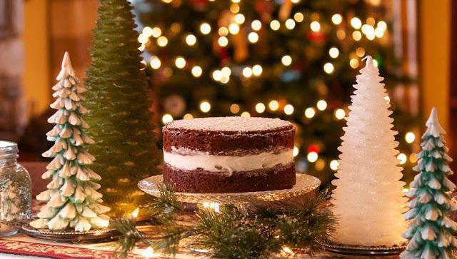 Božični recept za torto s fotografijami
