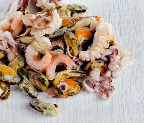 рецепта за салати с морски дарове