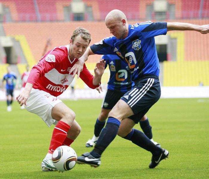 Giocatore di calcio Denis Boyarintsev