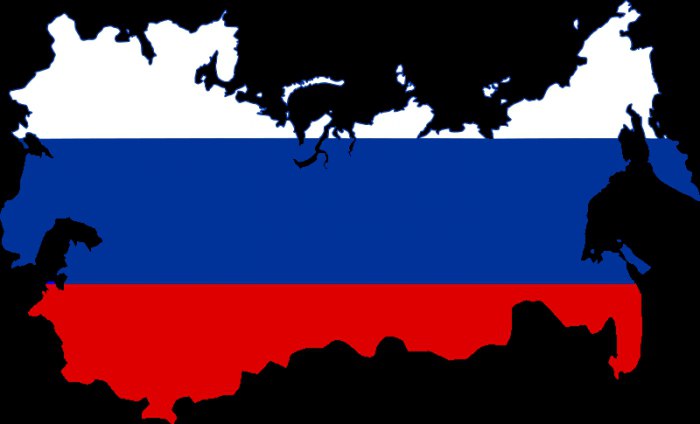 Kakšna barva je ruska zastava