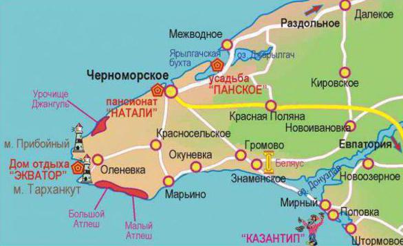Tarkhankut Okunevka Crimea