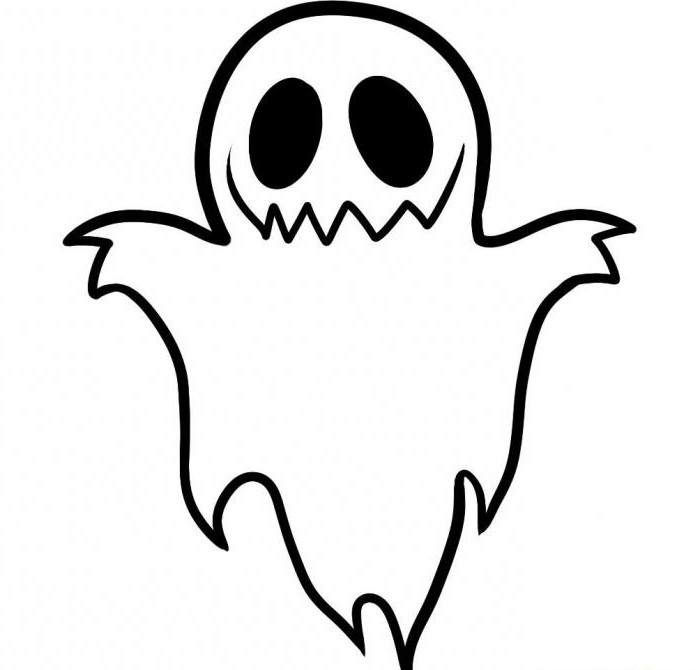 come disegnare un fantasma per halloween