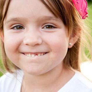 схема на загуба на първични зъби при деца на възраст