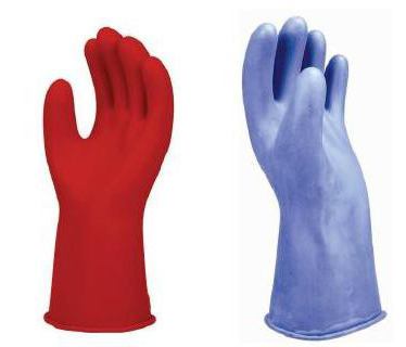 dielektrické rukavice
