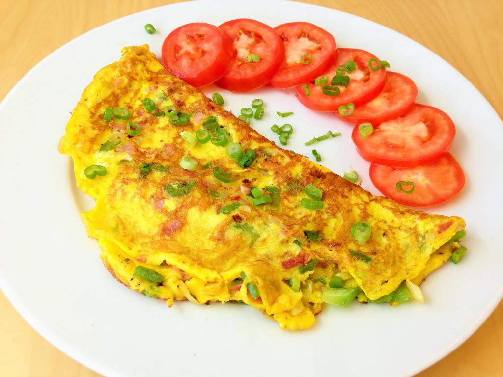 dietni omlet recept