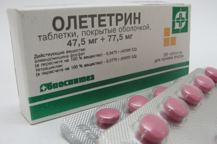 Олететрин за лечење дифузне пнеумоклерозе