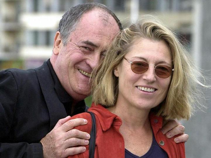 Bernardo Bertolucci e Claire Piplow