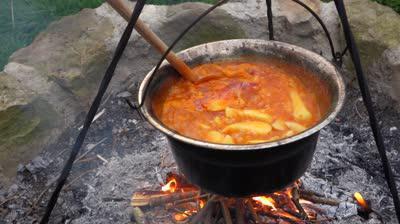 piatti cucinati sul fuoco