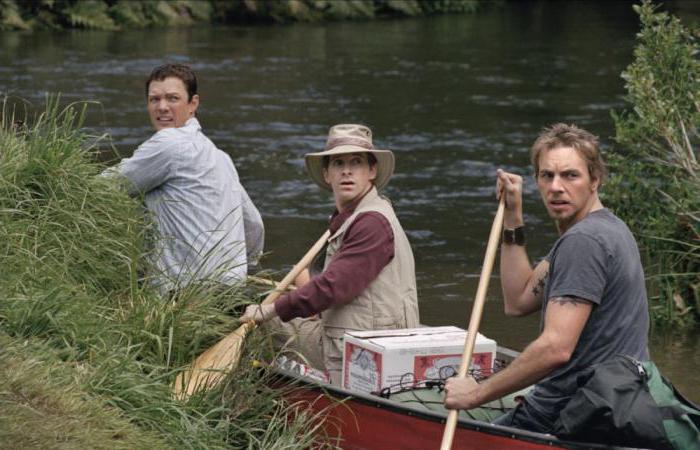 "Tre in canoa