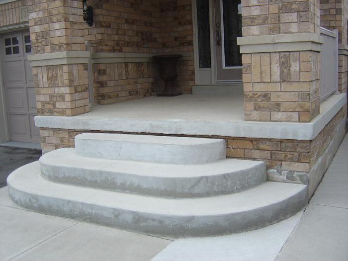 Kako narediti polkrožno betonsko verando