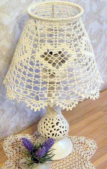 Лампа за DIY плетене на една кука настолна лампа