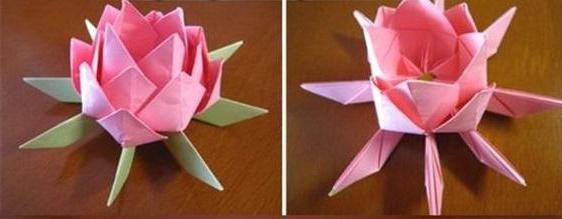 scatola di origami