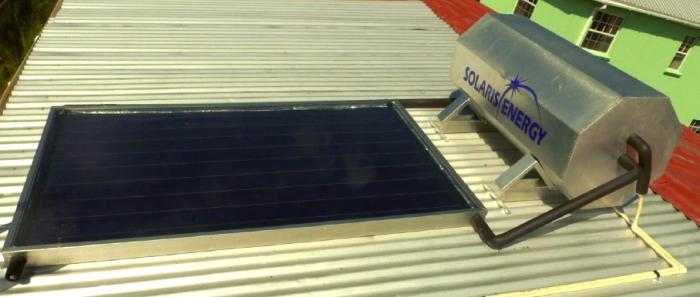 solární ohřívač vody Cena